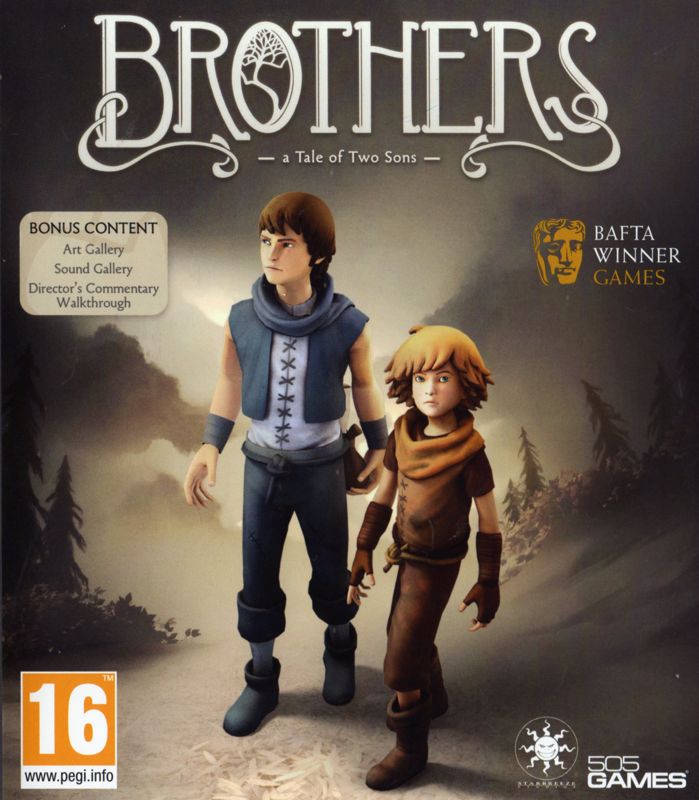 Brothers a tale of two sons box art for Xbox One